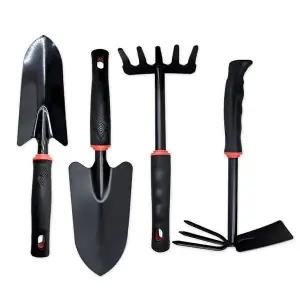 블랙 모종삽 4종세트 분갈이삽 원예도구
