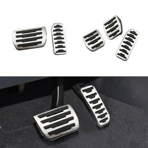 레인지 로버 이보크 랜드 디스커버리 스포츠 재규어 E-페이스 액세서리용 자동차 풋 가스 브레이크 페달 커