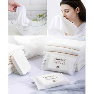 프리미엄 압축 타월 태블릿, 여행, 캠핑, 하이킹, 스포츠 및 그 이상을 위한 필수적인 페이스 행주, 휴대용 일회용 더 두꺼운 순면, 20PCS