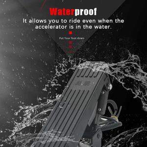 전기 자전거 스쿠터 스로틀 페달, 삼륜차 가속 속도 제어 오토바이 풋 2 핀, 3 핀