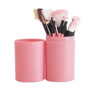 핑크로즈 메이크업 브러쉬 세트 12종 메이크업소품 메이크업브러쉬