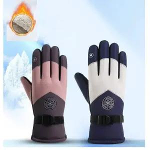 남여공용 기모 방한 스키 장갑 커플장갑 커플