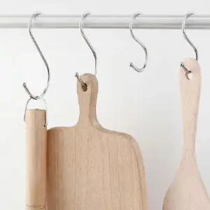 스텐 S자고리 후크 주방 욕실 에스 S고리 대형 6개