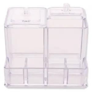 ST-834 화장솜 면봉 립스틱 꽂이세트130x100x90mm