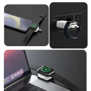 간편 간단사용 애플워치 10 9 8 7 6 5 SE3 SE2 울트라 전기종호환 충전기 C타입 도킹형 고리형 안전인증