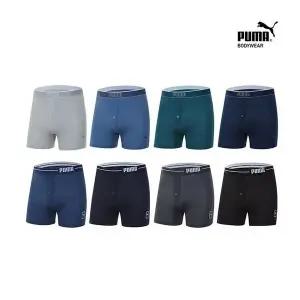 매장정품 푸마바디웨어 푸마 언더웨어이월TOP 남성 니트 트렁크 8종 패키지 1818471