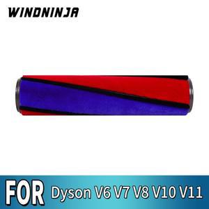 다이슨 호환 V6 V7 V8 V10 V11 진공청소기 매트 카펫 매트 카펫 러그 브러쉬롤 바용 소프트 롤러 부품, 벨