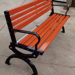 스 등받이 컬러 핑크 벤치 없는 야외 긴의자 공원