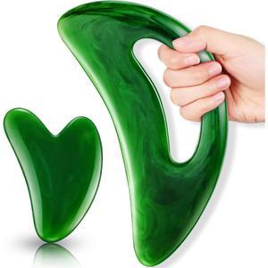 바디 GUASHA 마사지 도구 세트 대형 페이셜 보드 셀룰라이트 안티 GUA 긁기 도구 침술 SHA 스파 근육