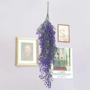 컬러 등나무 소형 보라 인조넝쿨 인테리어조화 담쟁이넝쿨 벽장식