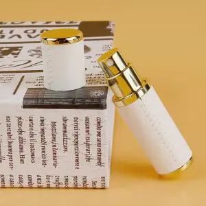 가죽 향수 스킨 소분 병 공병 화이트스프레이용기 분사형공 분사형 분통 화장품 형통 미스트공 흰색공