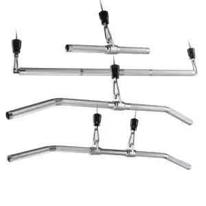 렛풀다운 로프 시티드로 숏 와이드 바 케이블그립