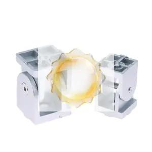 호환  20 30 40 시리즈 알루미늄 프로파일용 202030304040 아연 합금 힌지 산업용 알루미늄 각도 조절 커넥