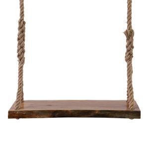 나무 그네 단단한 공중 흔들 주택 야외 카페 로프 펜션 조절 45CM