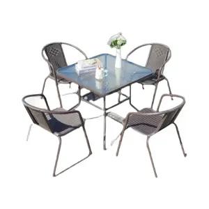 야외 테이블 카페 테라스 파라솔 펜션 세트