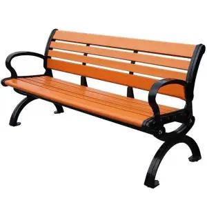 공원 옥외용벤치 철제 등받이 나무 대기실 부식방지 광장 테라스 정원 카페 긴 공원의자