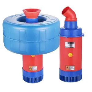 부유펌프 에어 증산기 산소 분수 수족관 양식장 기포