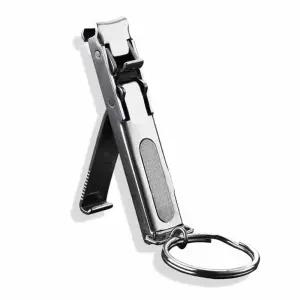 폴딩 키링 손톱깍이 클리퍼 네일 트리머 스테인레스 폴딩 키링 손톱깍이