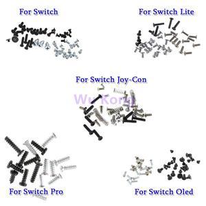 스위치 NS Lite 용 1Set 콘솔 하우징 나사 Oled Pro 풀 세트 마운트 교체 키트 Joy-Con