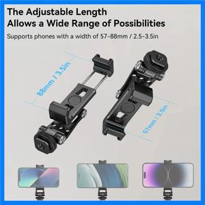 스몰리그 메탈 폰 거치대 (콜드슈 마운트 포함) DJI RS 4 RS4 Pro RS3 RS3 Pro RS3 mini RS 2 RSC 2 4382