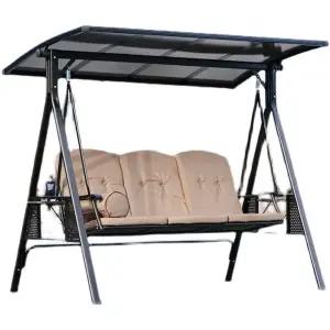 그네 카페 원목 마당 흔들 2인용