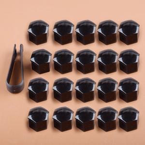 랜드 로버 레인지 스포츠 Buick Regal Vauxhall Insignia에 맞는 20pcs 22mm 블랙 휠 러그 너트 볼트 커버