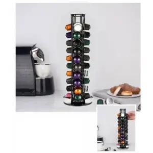 360도 회전 캡슐커피 홀더 40구 보관함 거치대