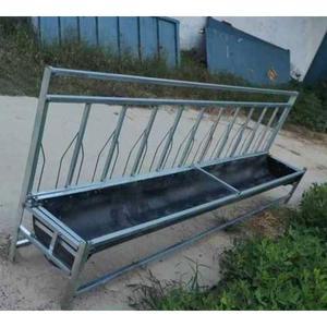 가축사료통 염소 배식 방지 물통 축사 펜스 고정 여물통 염소먹이통 클램프 축산 급여기