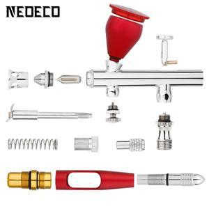 모델 NCT-SJ83 듀얼 액션 에어 브러시 백업 교체 수리 부품 용 액세서리