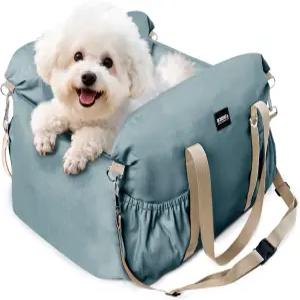 대형 안전벨트와 잠금장치가 있는 소형견을 위한 굴로오카 반려견 부스터 카시트 최대 25파운드의 수납