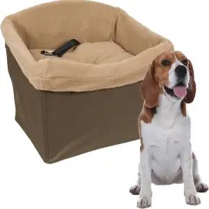 펫세이프 해피 라이드 반려견 안전 시트 - 소형견 전용 펫 카시트 고가 부스터 플리스 라이너 세탁기 사용