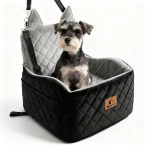 최대 35파운드의 소형 및 중형견을 위한 Eimuzure 6인치 고가 개 부스터 시트 - 세탁 가능한 커버가 있는