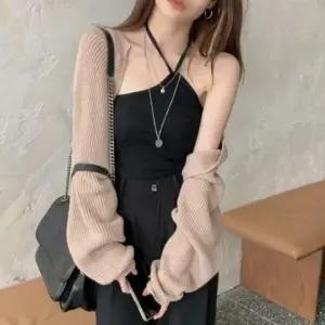 패션스타일 부드럽고 볼레노 여성 살짝 두툼 소재 간절기 가디건