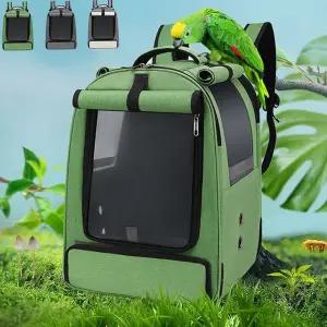앵무새 이동장 이동가방 산책 외출 새장 백팩 휴대용 애완조