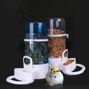 급식기 햄스터 반자동 급식기 먹이통 고슴도치 다람쥐 새