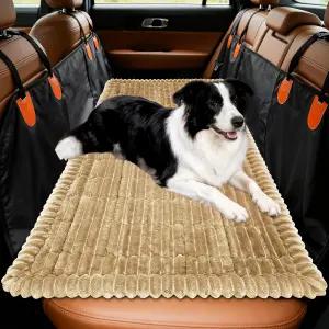토카메이우 도그 카시트 커버 자동차용 베드 프로텍터 뒷좌석 익스텐더에 적합 자동차 트럭 및 SUV용
