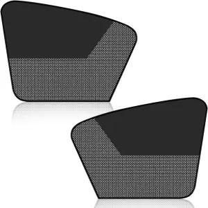 UHANBUT 차량 전면 유리창 선쉐이드 하프 쉐이드가 있는 마그네틱 자동차 앞유리 프라이버시 커튼 메시