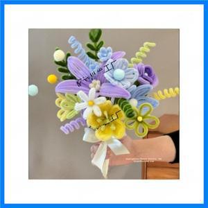 수제 꽃다발 꼬임 나무 꽃다발 여자친구 선물 520 축제 핸드헬드 꽃다발 DIY 재료 키트 웨딩 인증...