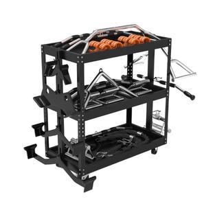 그립거치대 정리대 헬스그립 보관함 플래그십 운동용품 카트 7개 피트니스