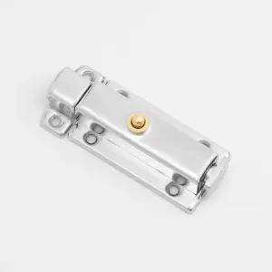 원터치 오도시 잠금장치 4개입 세트 62mm 문 잠금 빗장잠금고리 스텐잠금 걸쇠 방문 화장실 안전 시건장치