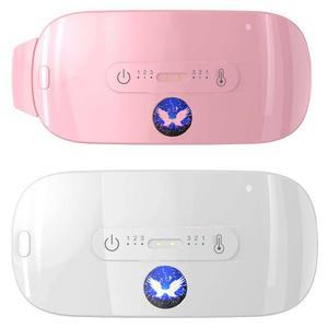 무선 온열벨트 복부 찜질 온도조절 진동 마사지 워머 실사용 가정용