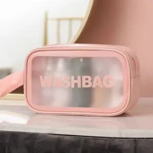 반투명 여행 여행용 샤워백 위생용품가방 파우치 WGy7+9xgR