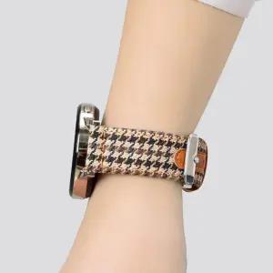 갤럭시워치FE 캔버스 가죽 밴드 트랩 호환 시계줄 마트 마트스