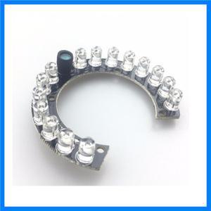 CCTV 15PCS FY-6015 led 5mm 적외선 IR 90 도 전구 보드 850nm DIY 방폭 카메라
