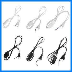 1.8m ON/OFF 제어 스위치 전원 케이블 코드 와이어 라인 (테이블탑 램프 용 포함)