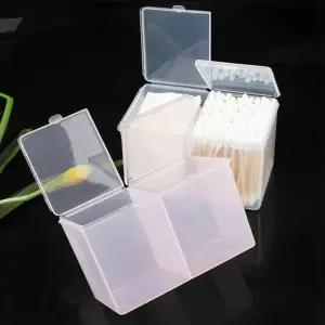 듀얼 화장솜 케이스 화장솜통 면봉 악세사리 보관함 면봉통 보관통 원터치 약케이스 네일통