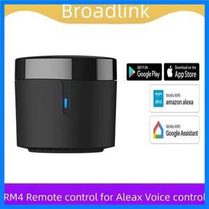 Broadlink Rm4 미니 스마트 원격 제어 적외선 범용 IR 오디오 홈 Google Alexa와 함께 작동