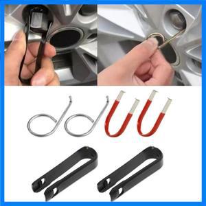 합금 휠 볼트 너트 캡 커버 풀러 리무버 도구, 미니 휴대용 트위저 수리 아우디, 폭스바겐용