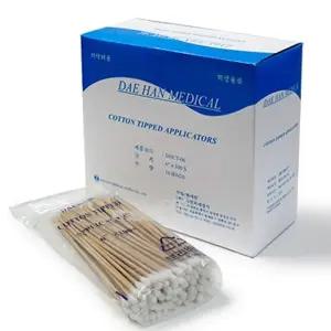 목면봉 위생 6인치 15cm 100개 10팩면 나무면 귀이개 후비개 파게 우드면 대용량면 업소용면 목욕용품 가정