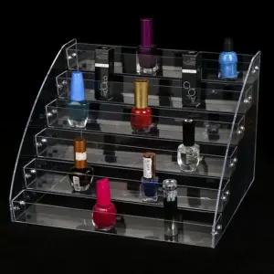 스탈리나 아크릴 6단 매니큐어 진열대6단 메니정리함 메니정리대 메니보관함 메니보관대 메니수납함 메니대